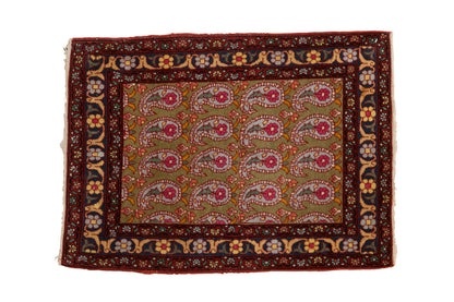 2x3 Vintage Farahan Sarouk Rug Mat