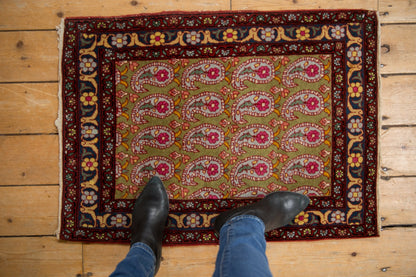 2x3 Vintage Farahan Sarouk Rug Mat