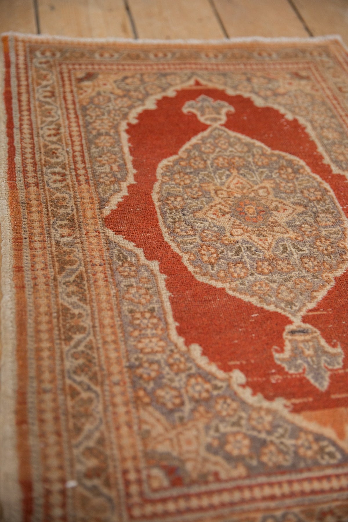 1.5x2.5 Vintage Tabriz Rug Mat