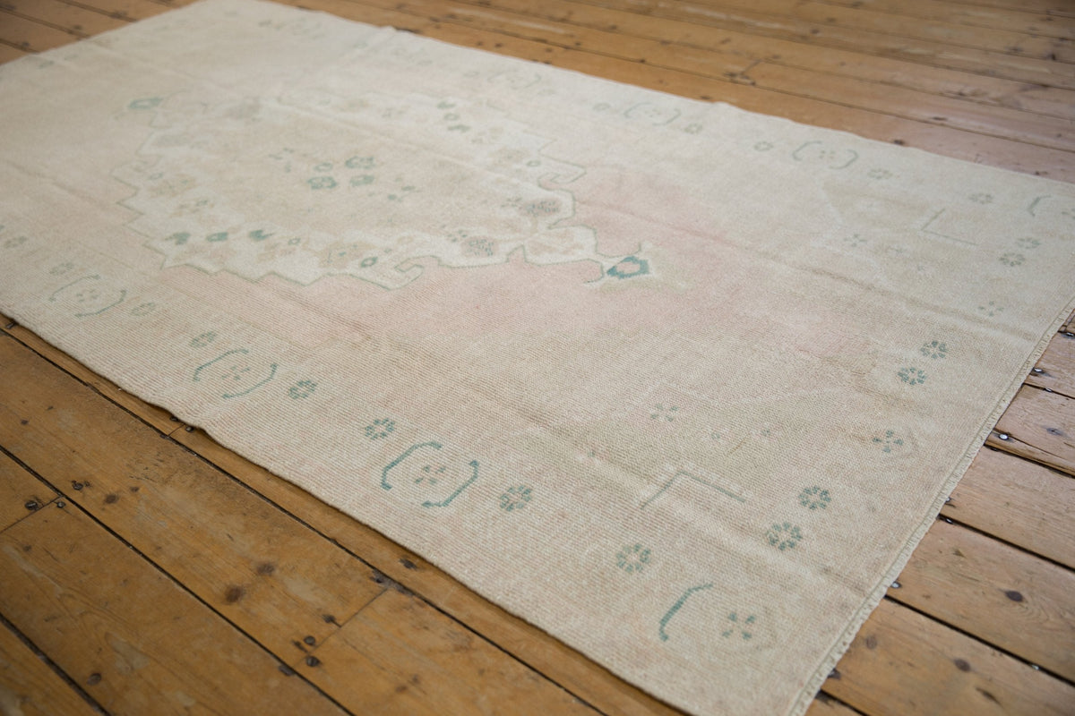 4x8 Vintage Distressed Oushak Rug Runner