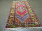 4' X 7' Antique Handmade Turkish Oushak Wool Rug Carpet Red Nice