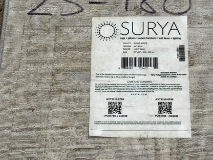 Modern Turkish Oushak Rug 7x9, Netural Colors
