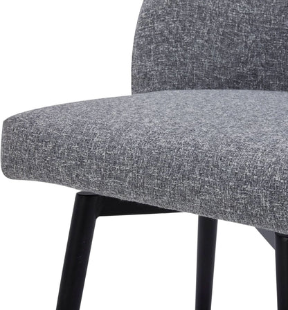 Set Of 3 Counter Height Bar Stools 360 Degree Swivel Grey