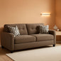 Contemporary Espresso Full Size Sofa Sleeper MemoryFoam