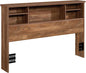 Stylish Full Queen Headboard with Spacious Storage Solution