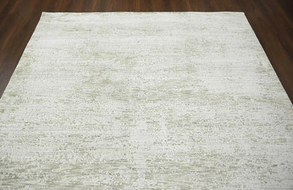 Multi Size Gray, Beige Hand Knotted 100% Wool Modern & Contemporary Oriental Area Rug