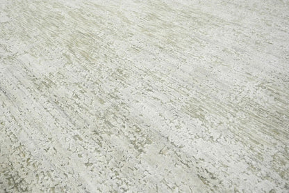 Multi Size Gray, Beige Hand Knotted 100% Wool Modern & Contemporary Oriental Area Rug