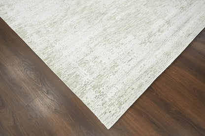 Multi Size Gray, Beige Hand Knotted 100% Wool Modern & Contemporary Oriental Area Rug