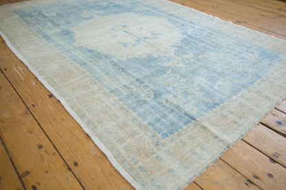 5x8 Vintage Distressed Oushak Carpet