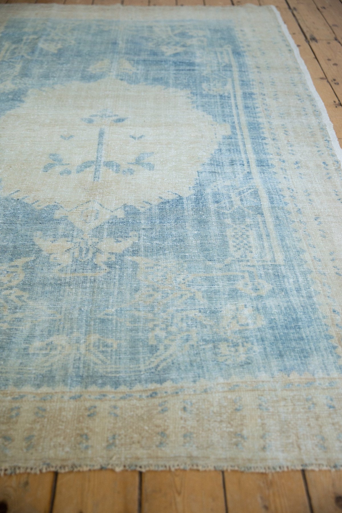 5x8 Vintage Distressed Oushak Carpet
