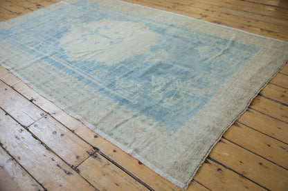 5x8 Vintage Distressed Oushak Carpet