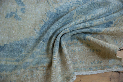 5x8 Vintage Distressed Oushak Carpet