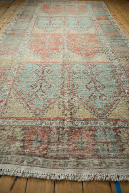 5.5x12 Vintage Distressed Oushak Rug Runner