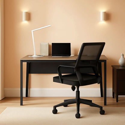 Ergonomic Mesh Office Chair With Lumbar Support And Breathable Back
