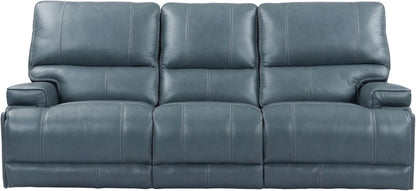 Verona Azure Cordless Power Reclining Sofa And Recliner Set