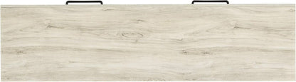 Cambeck Farmhouse Industrial 6 Drawer Dresser Whitewash