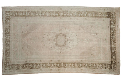 5x9 Vintage Distressed Oushak Carpet