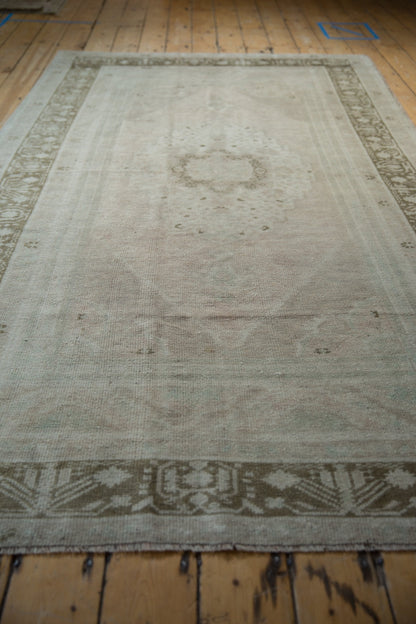 5x9 Vintage Distressed Oushak Carpet