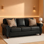 Queen Sofa Sleeper Anthracite Black Memory Foam Ultra