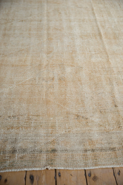 6.5x8.5 Vintage Distressed Oushak Carpet