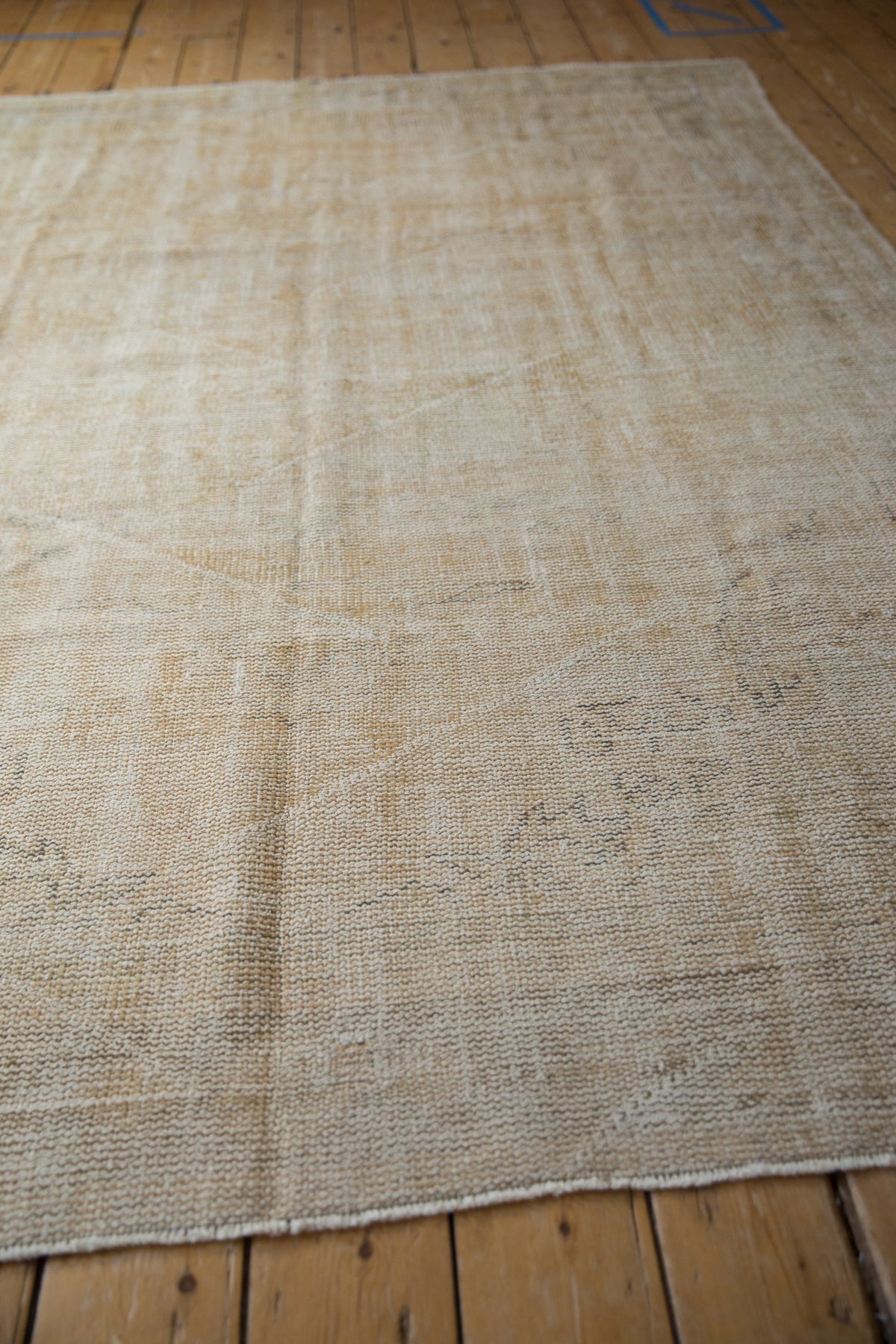 6.5x8.5 Vintage Distressed Oushak Carpet