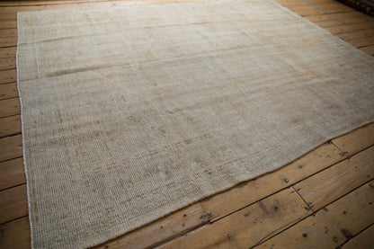 6.5x8.5 Vintage Distressed Oushak Carpet
