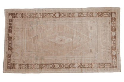 5x8.5 Vintage Distressed Oushak Carpet