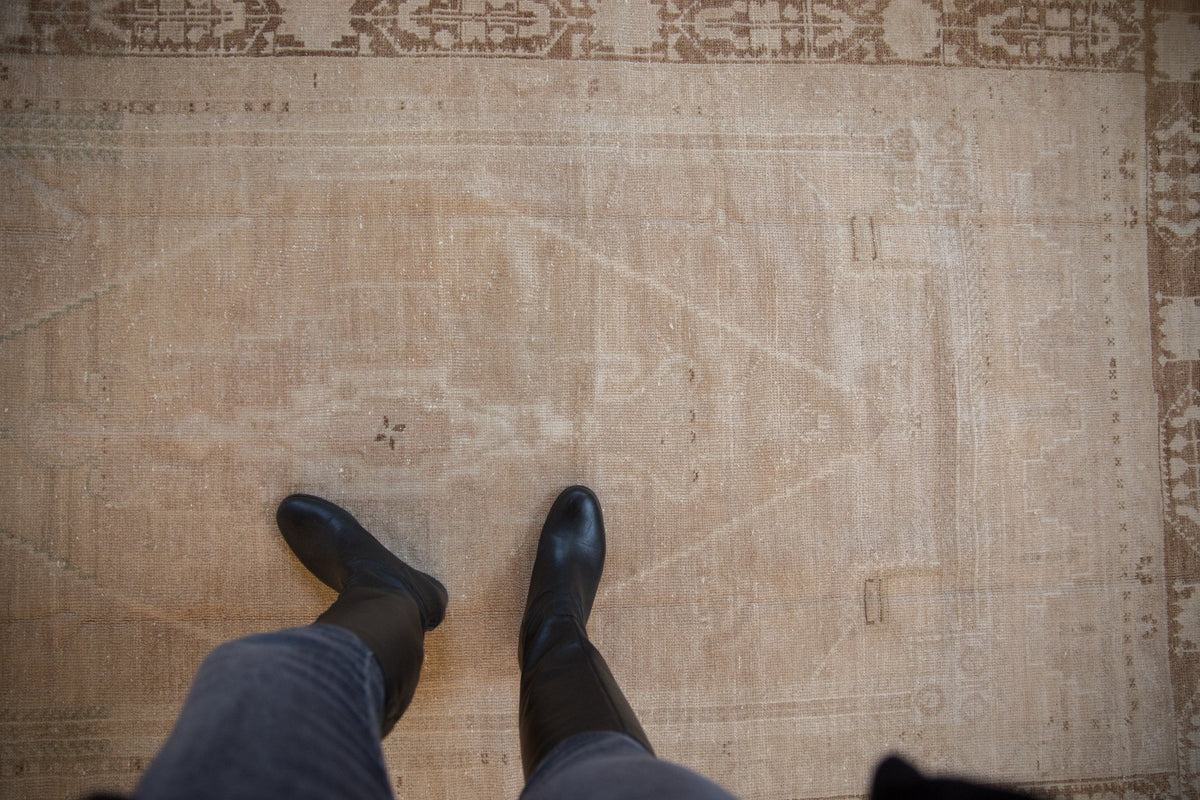 5x8.5 Vintage Distressed Oushak Carpet