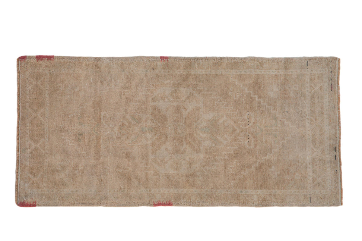 2x4 Vintage Distressed Oushak Rug Runner