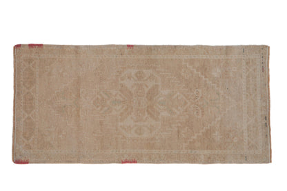2x4 Vintage Distressed Oushak Rug Runner
