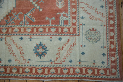 7.5x10 Vintage Distressed Oushak Carpet