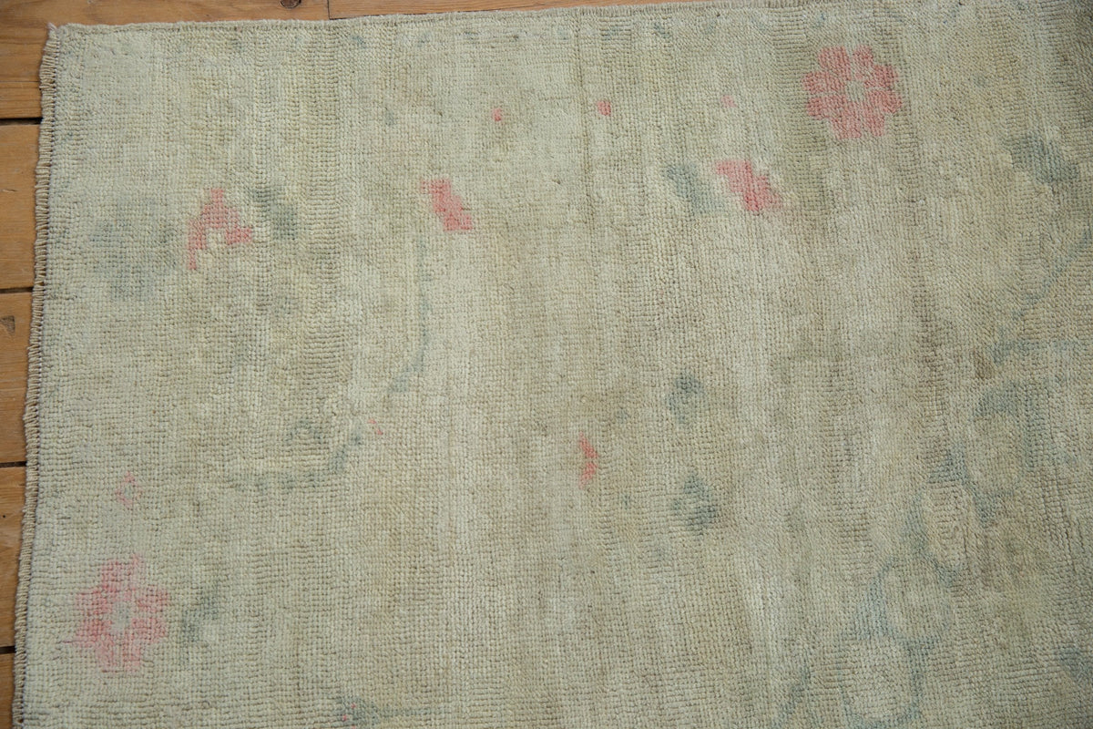 4.5x6 Vintage Distressed Oushak Rug