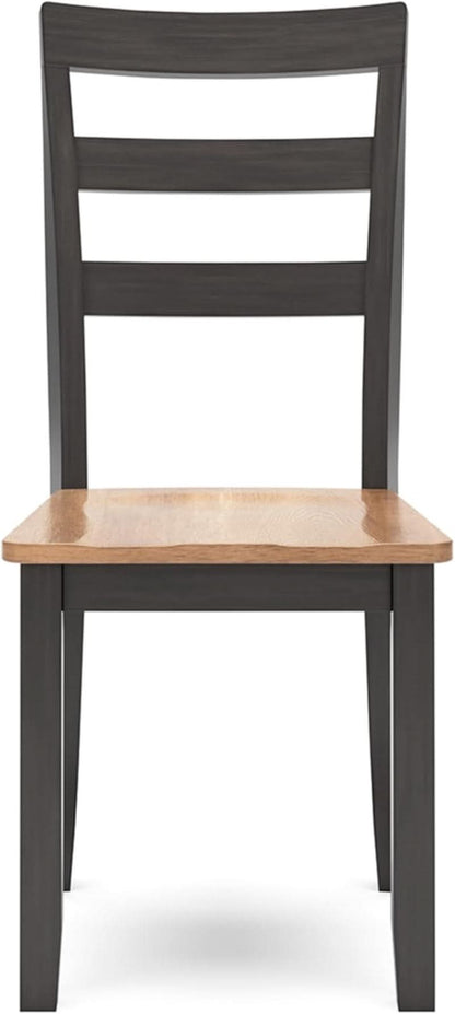 Gesthaven Solid Wood Dining Chair Set of 2 Natural Brown