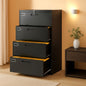 5 Drawer Lateral File Cabinet Lockable Metal Office Storage