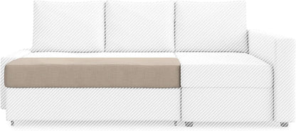 Friheten Slipcover For IKEA Sofa Bed Light Khaki Snug Fit