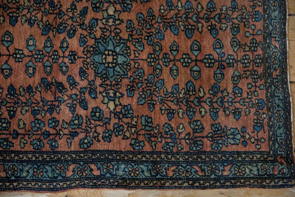 1.5x2.5 Vintage Fine Farahan Sarouk Rug Mat