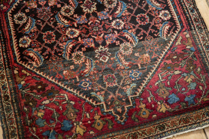 2x2.5 Vintage Fine Farahan Sarouk Square Rug Mat