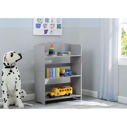 Mysize Grey Bookshelf Greenguard Gold Certified 33 Inch