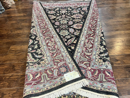 Indo Persian Rug 8x10, Nourison Carpet, Floral, Hand Knotted Vintage Wool Rug