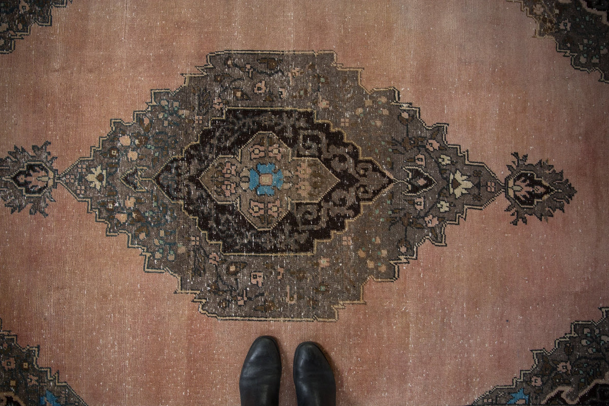 5x8 Vintage Distressed Oushak Carpet