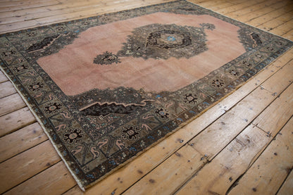 5x8 Vintage Distressed Oushak Carpet
