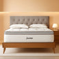 Queen Hybrid Mattress 14 Inch Memory Foam Wrapped Coils