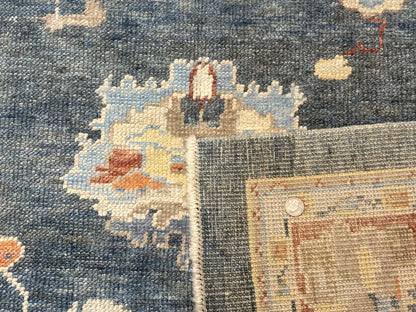 Turkish Oushak Rug 6x9, Sultanabad Carpet, Medium Size Oriental Rug