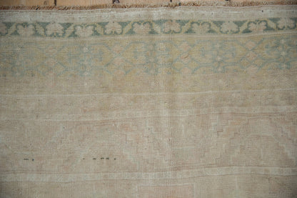 6x9.5 Vintage Distrsessed Oushak Carpet