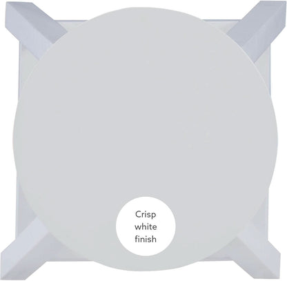 Zeke White 24 Inch Counter Stool Modern Kitchen Seating