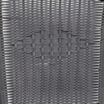 Modern Stackable Rattan Dining Chairs Set for Outdoor