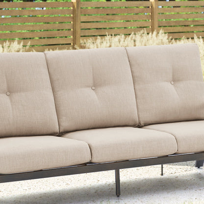 Chamber Aluminum 5 Seat Patio Conversation Sets With Sunbrella® Cushions