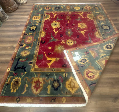 Tufenkian Rug 8x10, Tibetan Room Sized Carpet, Soft Thick Wool Pile