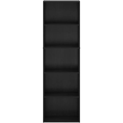 Blackwood 5-Tier Open Storage Shelves Bookcase For Living Room
