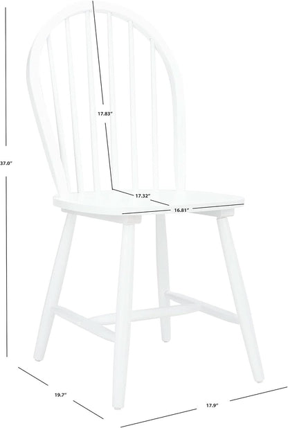 Dining Chairs 18 Inch Spindle Back Set Of Two Farmhouse